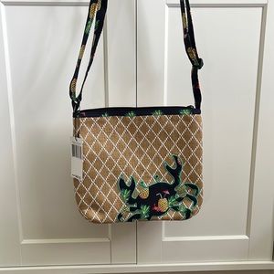 Vera Bradley beach crossbody with crab